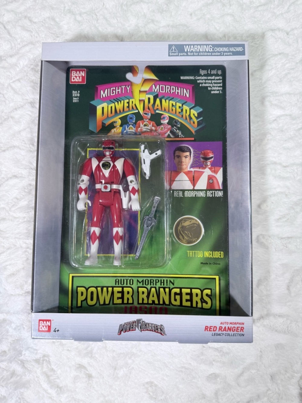 Bandai Power Ranger Red Ranger Jason Legacy Collection New